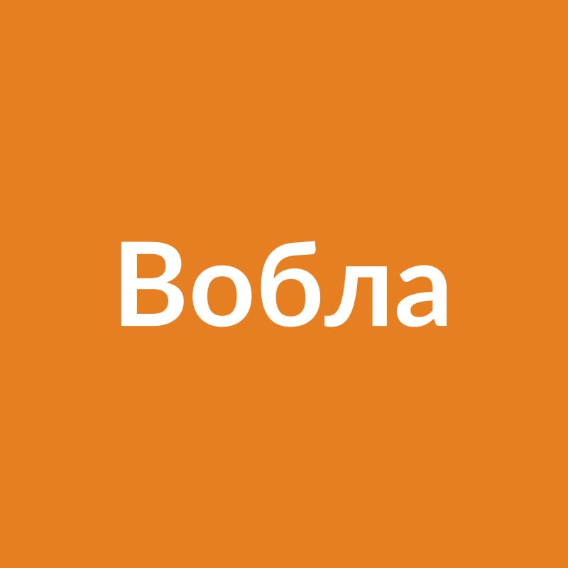 ВОБЛА 18-20 см (Отборная) сушеная / закуска к пиву